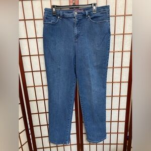 (S91) Gloria Vanderbilt 16R Amanda Classic Women's Straight Jeans